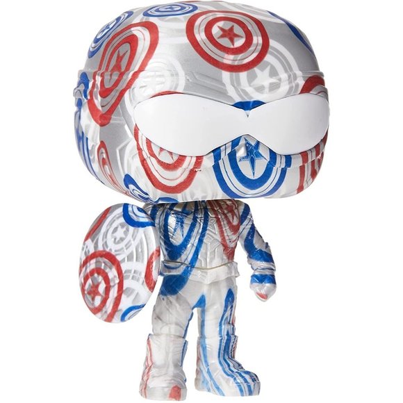 Funko Pop! Marvel: Captain America Art Series Exclusive #33 - Picture 2 of 5